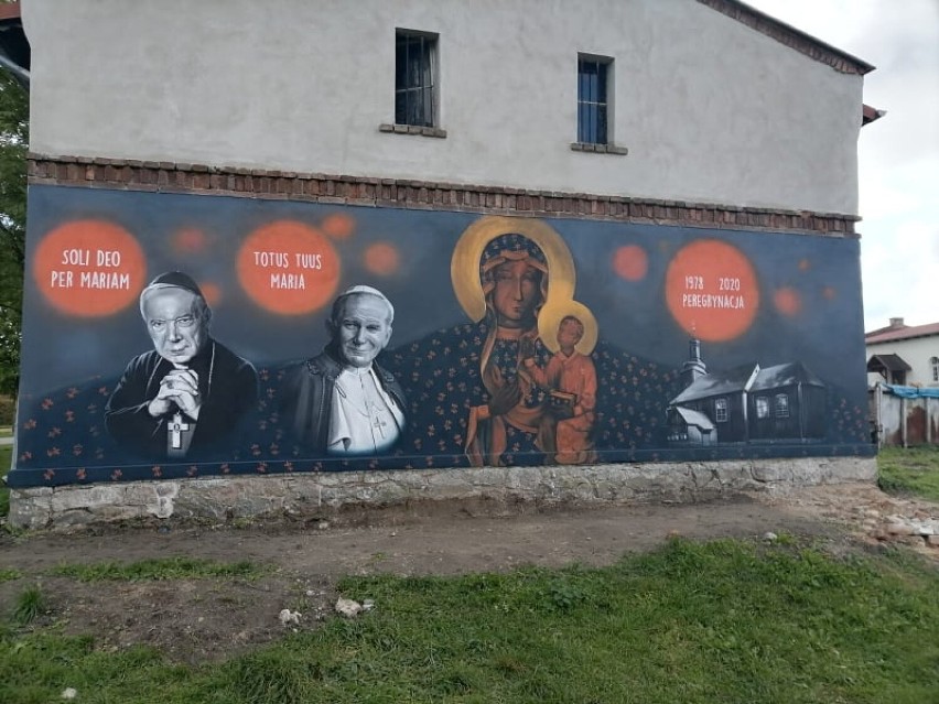 Gmina Granowo: Murale staną się ozdobą gminy. Park zyska patrona i nowe oblicze