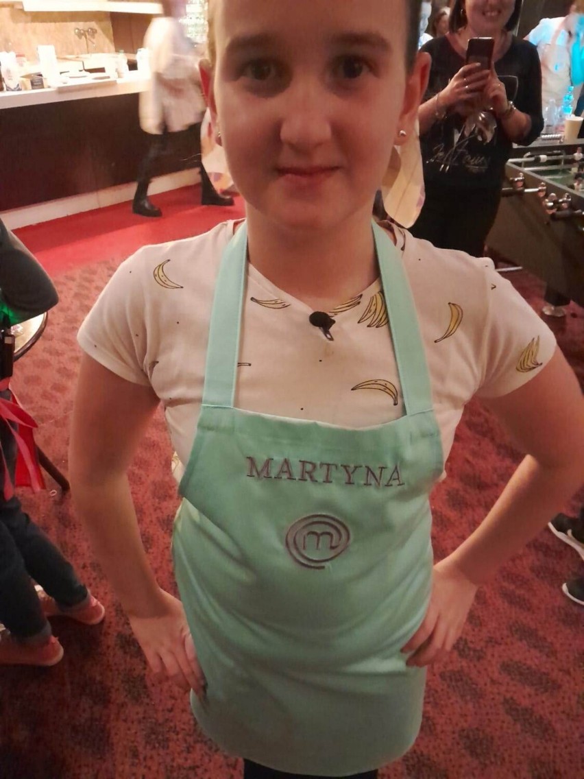 Martyna Trojanowska z Nowego Zbrachlina wystąpiła w programie Master Chef Junior