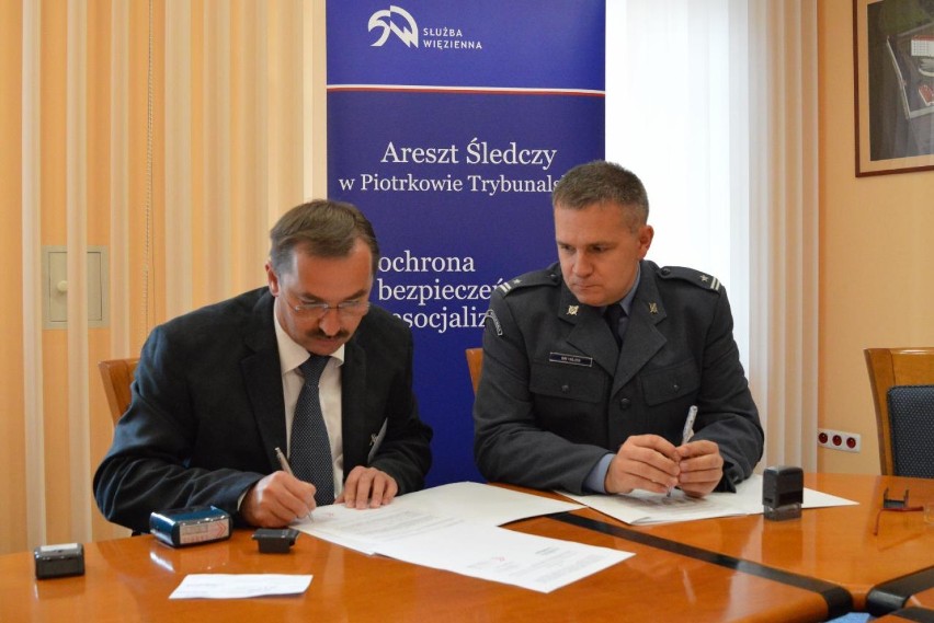 Podpisano umowę w sprawie pracy dla więźniów w Piotrkowie