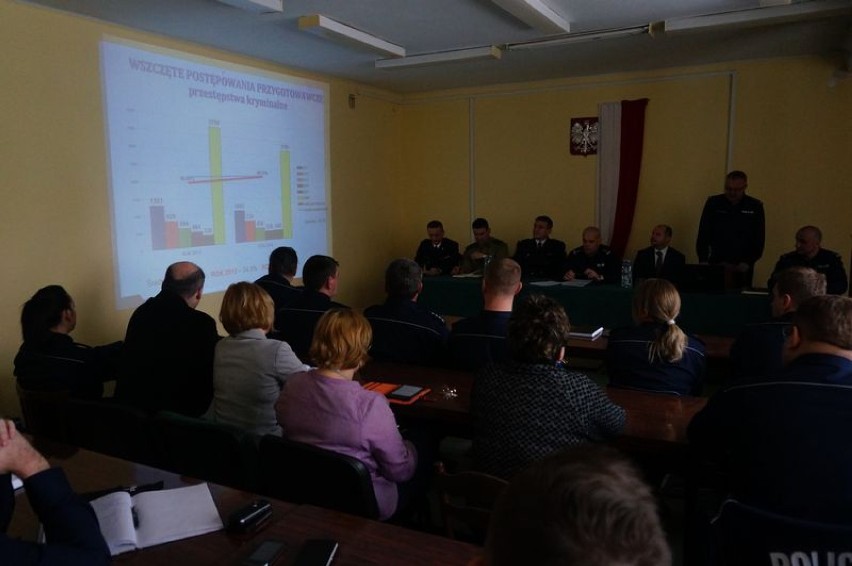 Policja Ruda Śląska: Podsumowanie roku 2014. Mniej przestępstw i wypadków niż rok temu