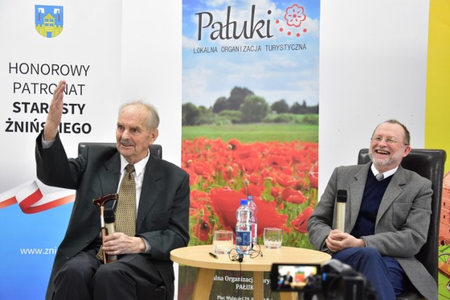 Promocja książki Feliksa Malinowskiego "Legendy Pałuckie II" w Muzeum Ziemi Pałuckiej w Żninie (11.05.2023).