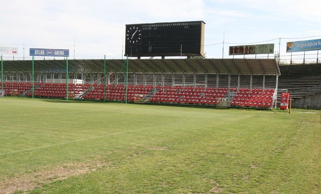 Mecz ŁKS - Warta Poznań na starym stadionie