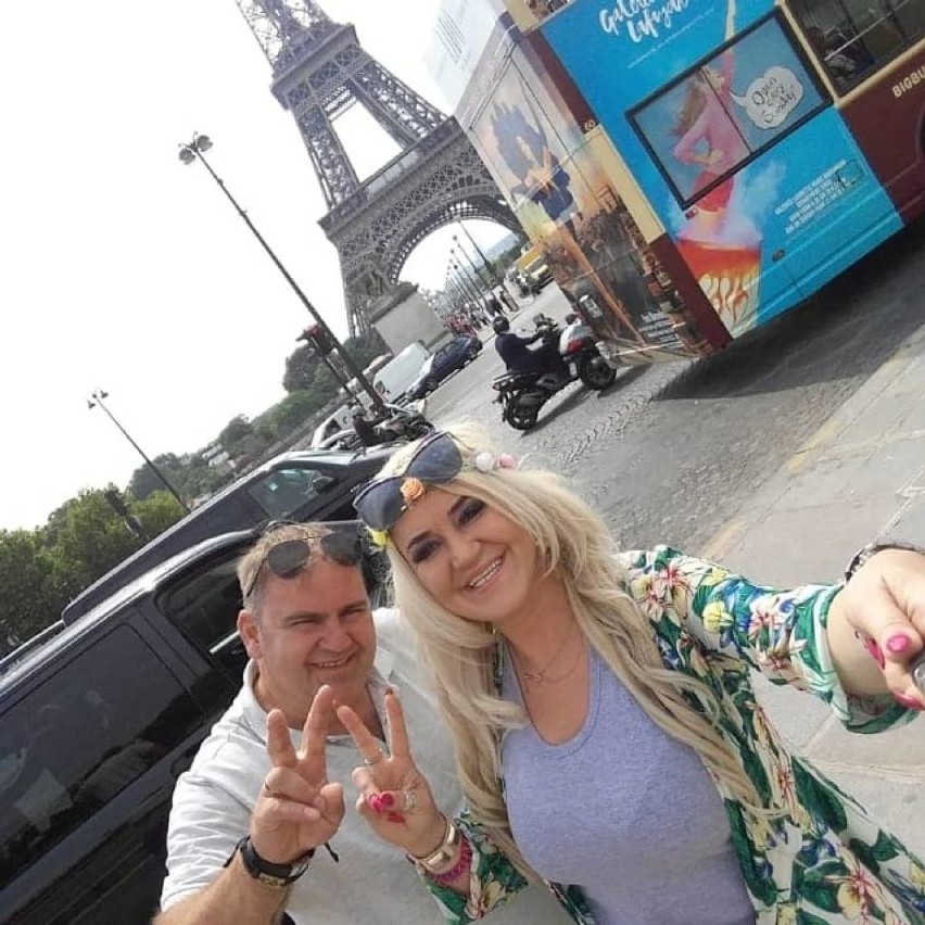 Agnieszka i Artur Kotońscy w Paryżu