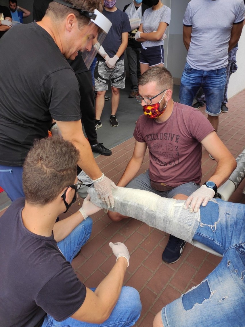 Członkowie jednostek Ochotniczej Straży Pożarnej z terenu gminy Grodzisk Wielkopolski zdobyli tytuł ratownika