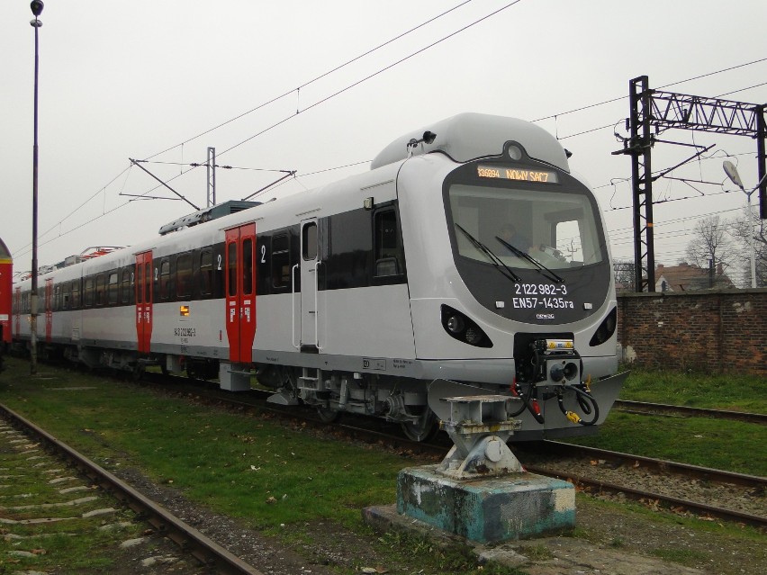 Zmodernizowany pociąg w Malborku. Można go obejrzeć 26 listopada