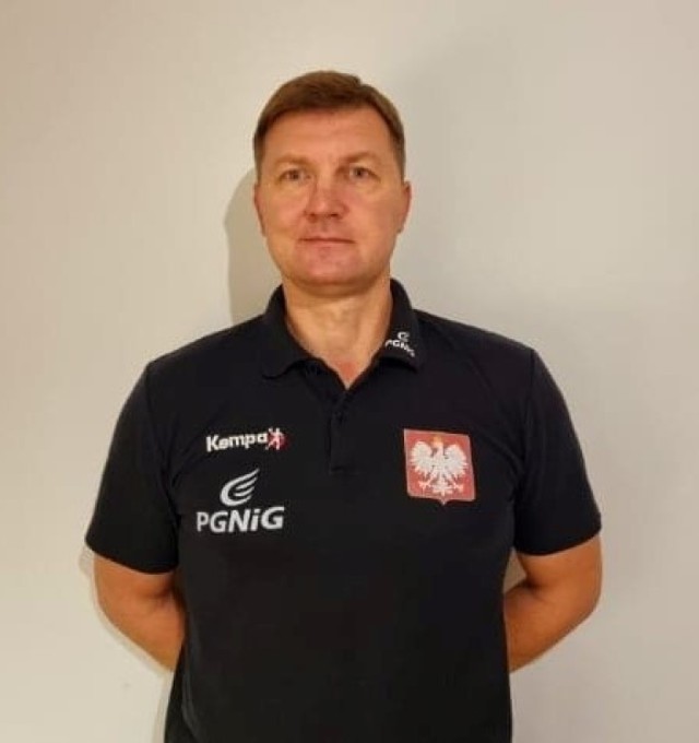 Trener Marcin Bożek