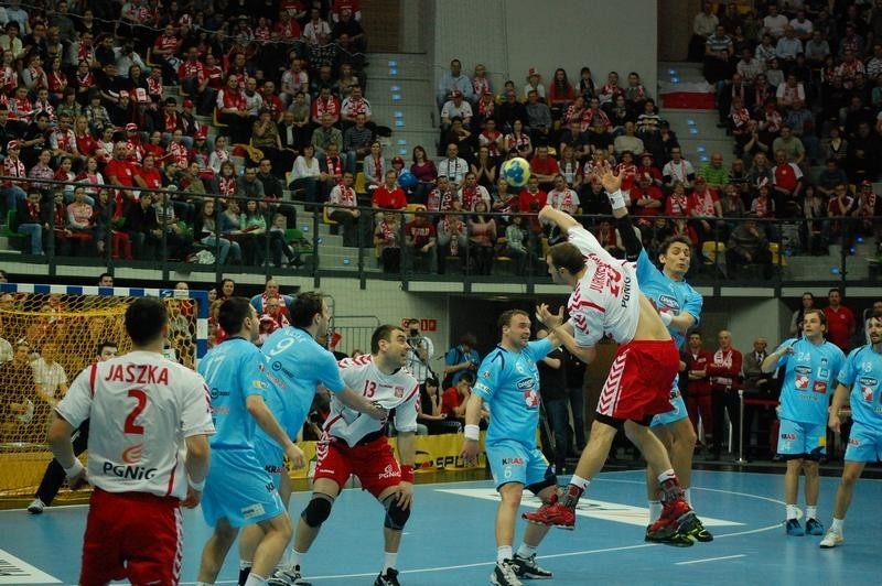 W eliminacyjnym meczu piłki ręcznej: Polska - Słowenia 32:27 (galeria)