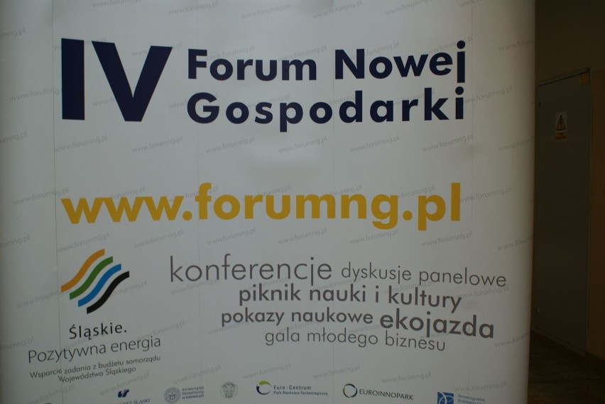 Baner IV Forum Nowej Gospodarki.