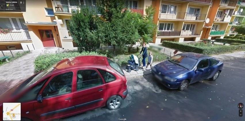 Łowicz w Google Street View. Mieszkańcy Zatorza w obiektywie kamer