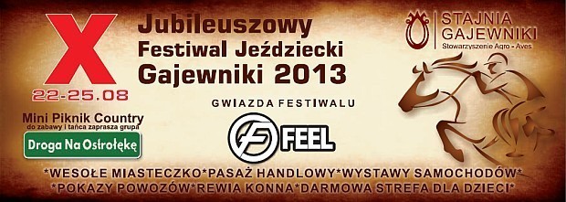 Festiwal Jeździecki w Gajewnikach rozpoczyna się w piątek i...