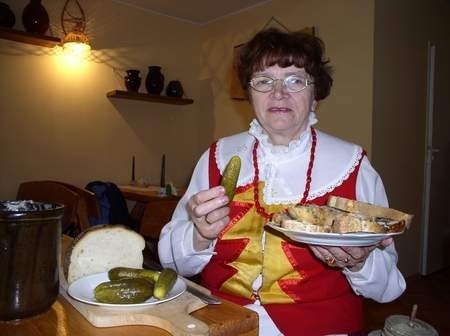 Pani Emilia promuje nie tylko kulturę kociewską, ale również tradycje kulinarne naszego regionu.