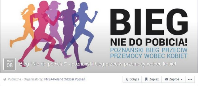 Poznański bieg przeciw przemocy wobec kobiet
