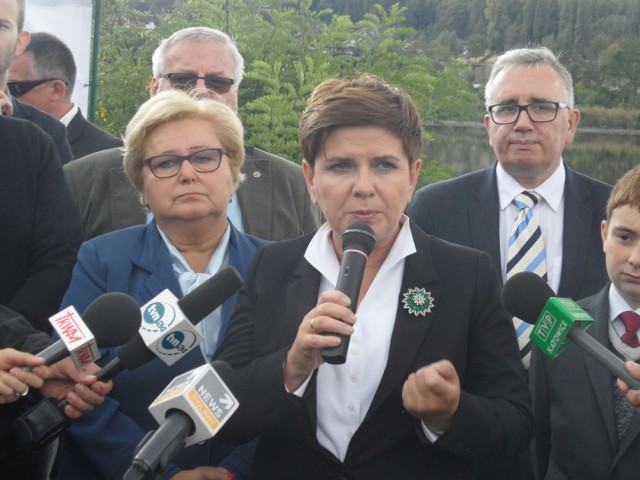 Beata Szydło w Świętochłowicach