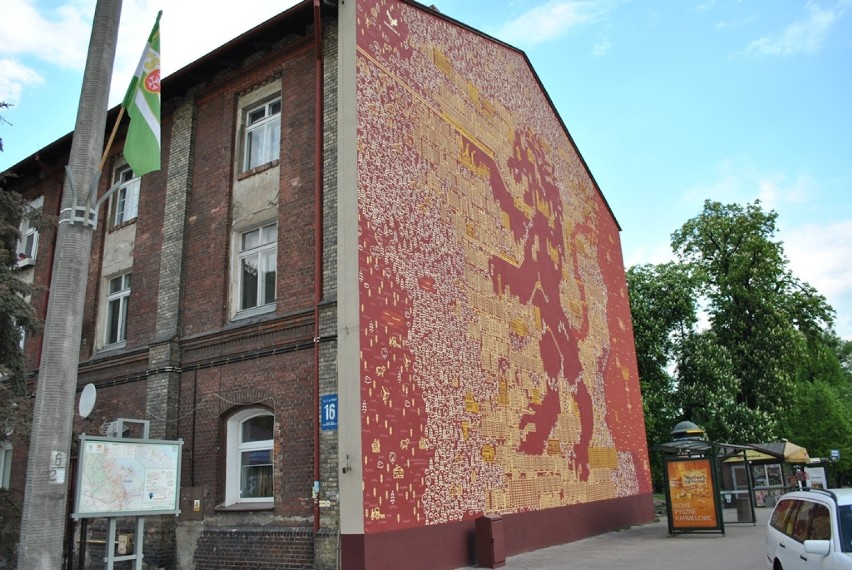 Mural przy 3 Maja w Gdańsku