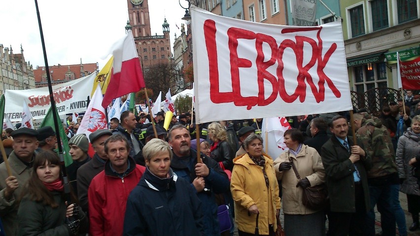 Lębork. Pojechali na marsz do Gdańska