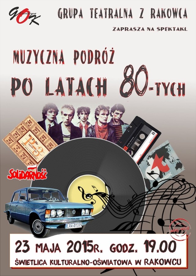 Muzyczna podróż po latach 80-tych