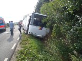 Wypadek autobusu w Gryficach [ZDJĘCIA]