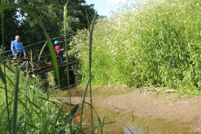 Struga Toruńska to nieodłączny element Rubinkowa