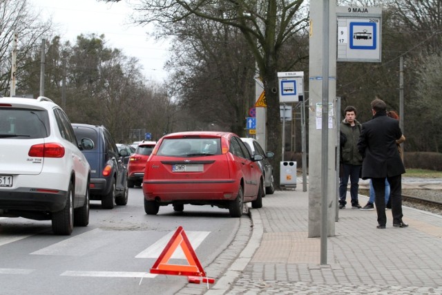 Wypadek na ul. Mickiewicza