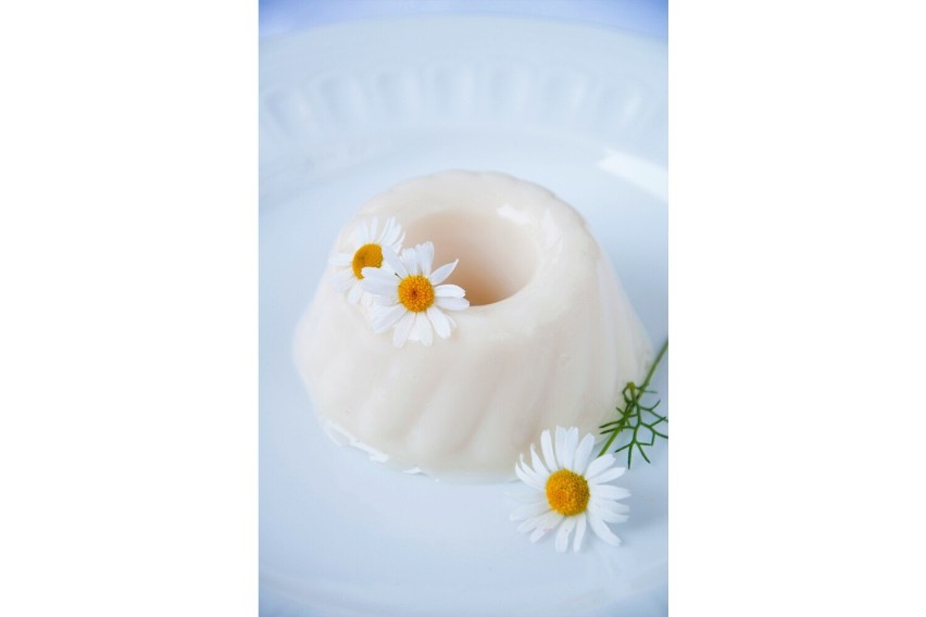 Rumiankowa panna cotta