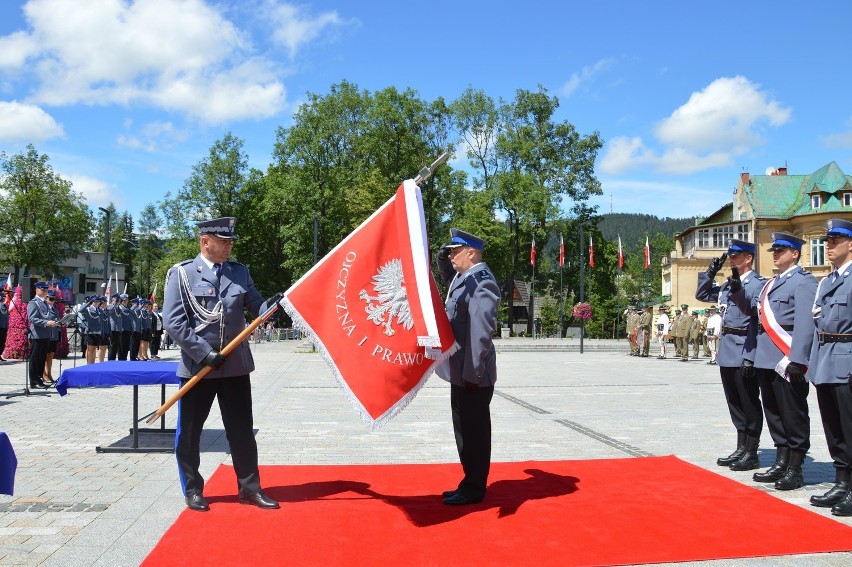 Święto policji w Zakopanem.