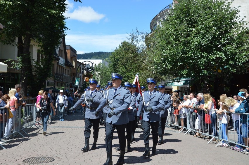 Święto policji w Zakopanem.