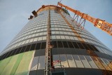 Sky Tower coraz wyższy. Wieża ma już 158 metrów [foto, wideo]