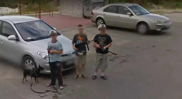 Mieszkańcy Łęczycy w Google Street View. Też jesteś na zdjęciach?