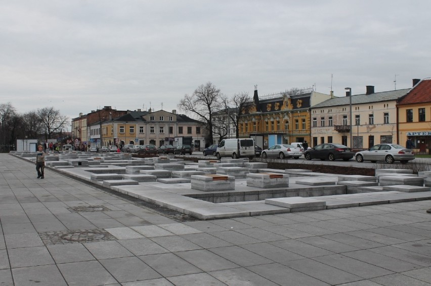 Plac Kościuszki w Tomaszowie