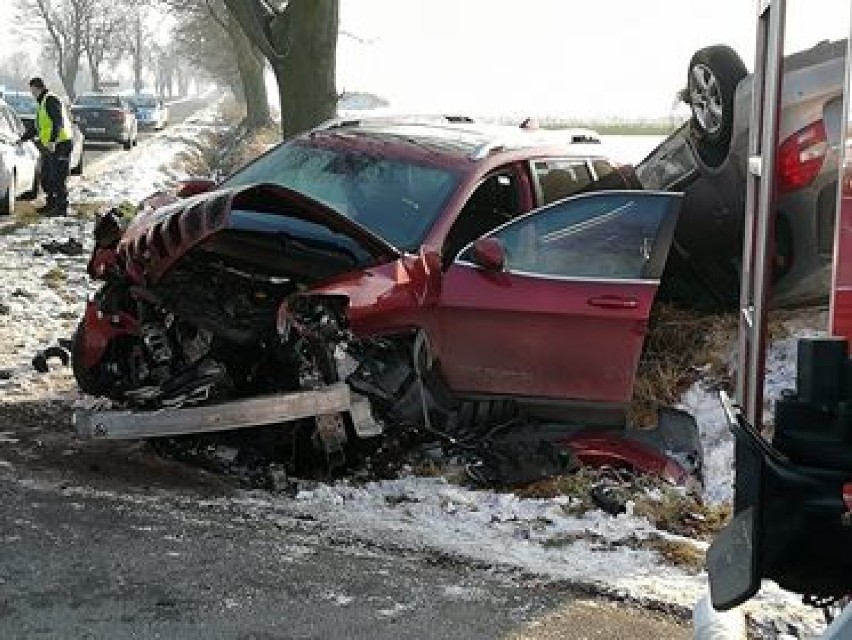 Tragiczny wypadek w Światnikach Małych. Zginęła jedna osoba [FOTO i FILM]