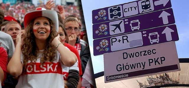 Euro 2012  za nami, ale znaki i flagi z logo imprezy wciąż są ...
