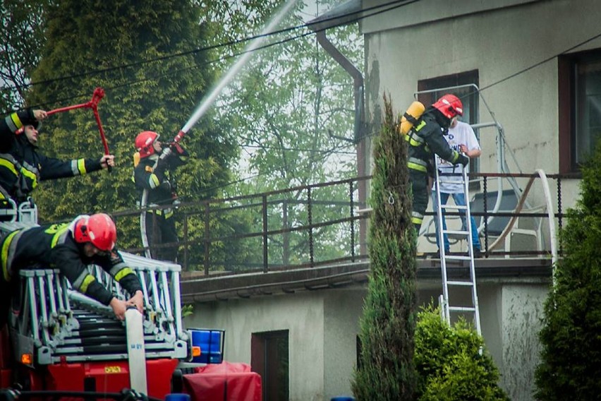 Pożar Jastrzębie, ul. Dubielec