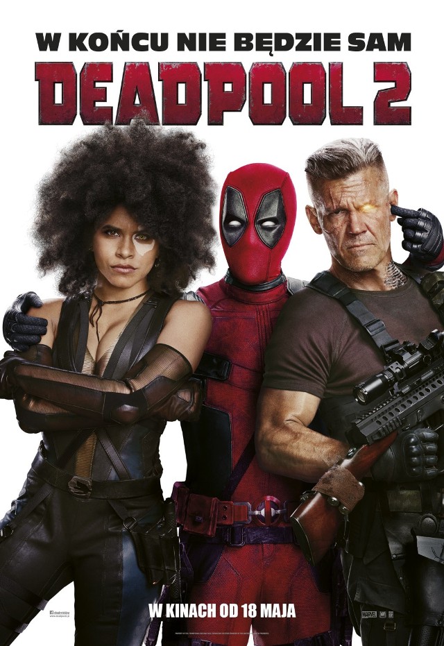 Deadpool 2 to jeden z filmów, który odtwarzać będzie objazdowe kino Visa.