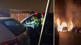 Kraków. Trzy pożary samochodów na Prądniku Białym. Przypadek czy podpalacz? Policja ustala przyczyny zdarzeń