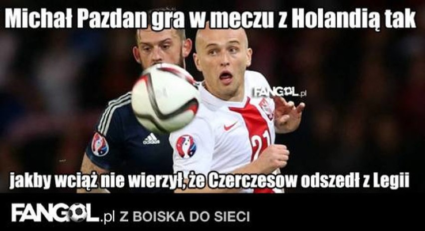 Reprezentacja Polski przegrała 1-2 z Holandią w meczu, który...