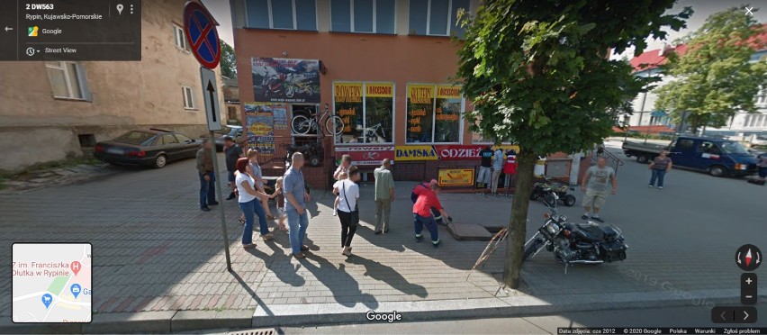 Rypin. Mieszkańcy Rypina przyłapani przez Google Street View. Rozpoznajesz kogoś na zdjęciach? 