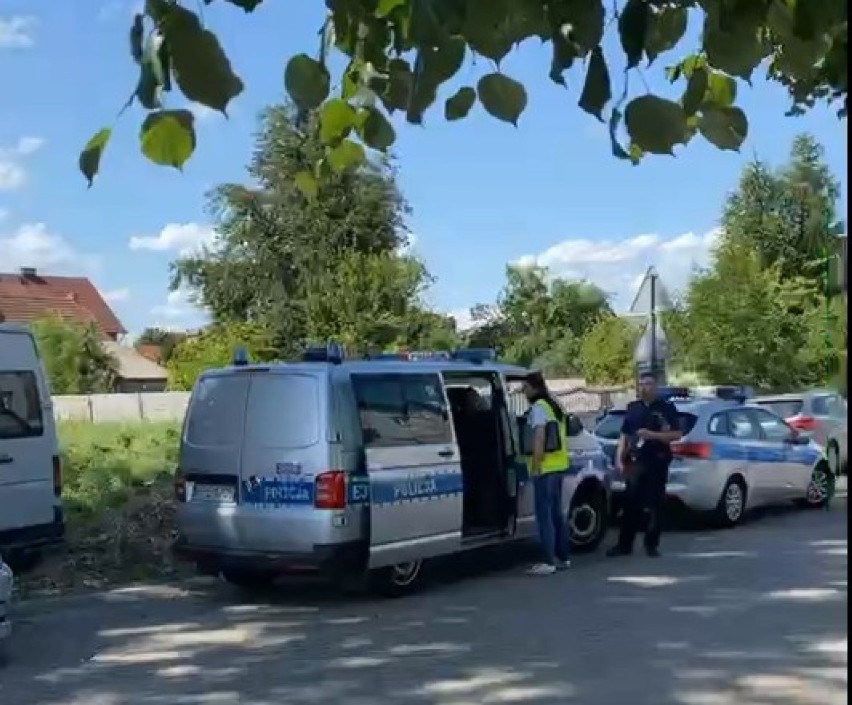 Na miejscu akcji protestacyjnej we wtorek była policja. Tego...