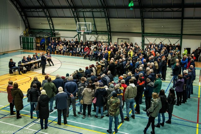 Na pierwszym spotkaniu pojawiło się wielu mieszkańców Staszowa