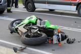 Nie żyje motocyklista po wypadku w Warszawie. Policja szuka świadków wypadku