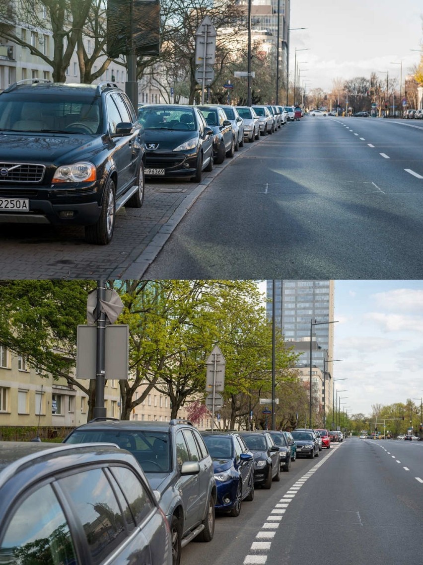 Zmiany w parkowaniu w Warszawie. ZDM przenosi samochody z chodników na jezdnię i do zatok