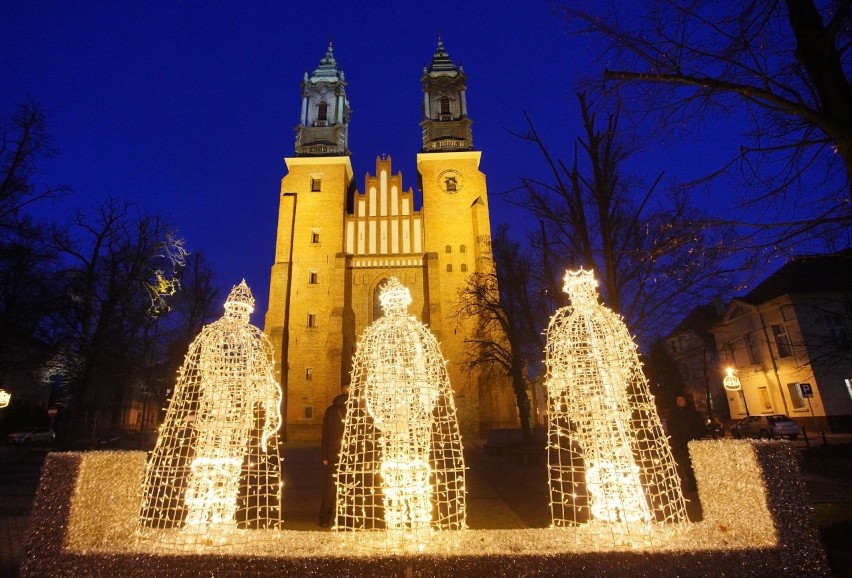 Świąteczne iluminacje na Ostrowie Tumskim i Śródce w...