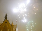 Krotoszyn - Fajerwerkowe powitanie Nowego Roku