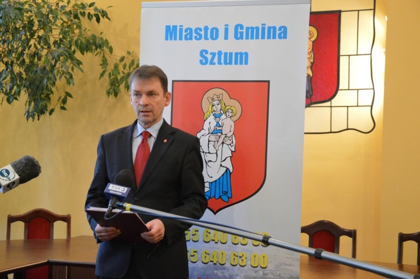 Burmistrz zwołał konferencję prasową