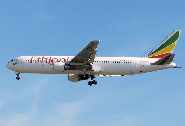 Porwany samolot etiopskich linii lotniczych