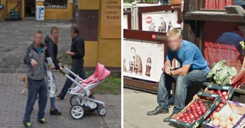 Oto zdjęcia mieszkańców Chorzowa na Google Street View. Odnajdujecie się nich?