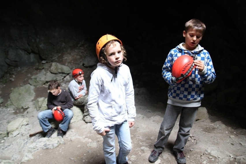 Myszków: Dzieci poznawały ze speleologami Jurę i Tatry [ZDJĘCIA]