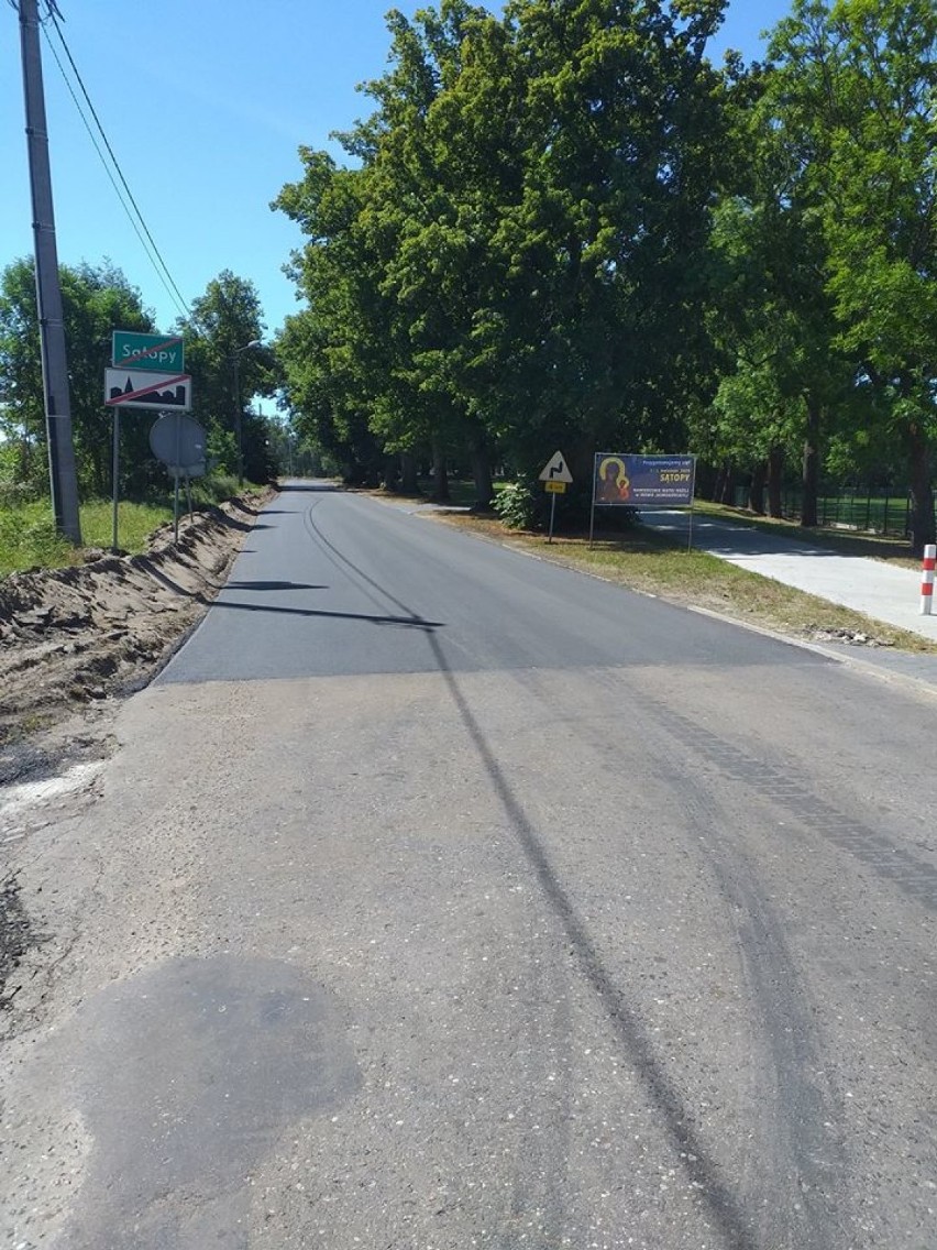 Kolejne odcinki dróg powiatowych zostały wyremontowane [FOTO]