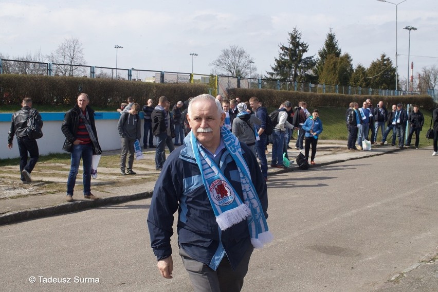 Błękitni - Lech. Wyjazd na mecz do Poznania w obiektywie Tadeusza Surmy