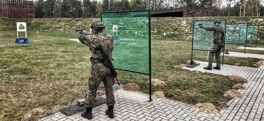  Żołnierze 12 WBOT w pełni wykorzystali miniony weekend na szkolenie