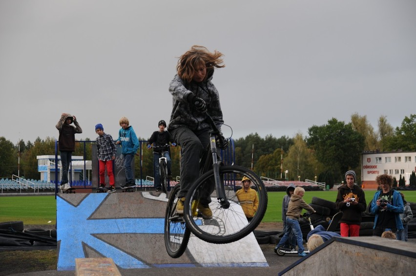 Śrem: Pierwsze X-games świetna zabawa w deszczu